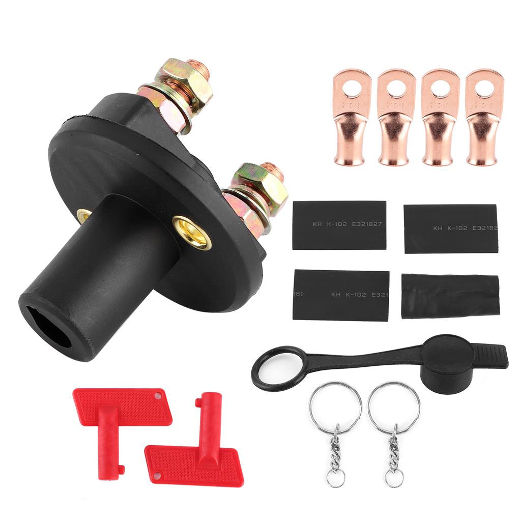 Battery Kill Switch Disconnect Isolator Anti Leakage Protection for Car Truck SUV Caravan