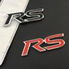 Металлическая наклейка с логотипом RS для Vios FS Corolla Altis на переднюю и заднюю решетку