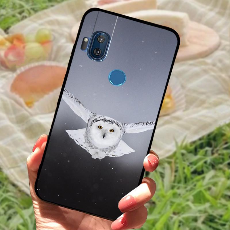 Чехол-бампер для Moto One Hyper, силиконовый, мягкий, с рисунком мрамора, черный, для Moto OneHyper, защитный
