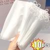 10Pcs Transparent Bag With Pull Tab Home Paintbrush Pen Stationery Accessories Storage Travel Sock Packaging Bag Resealable