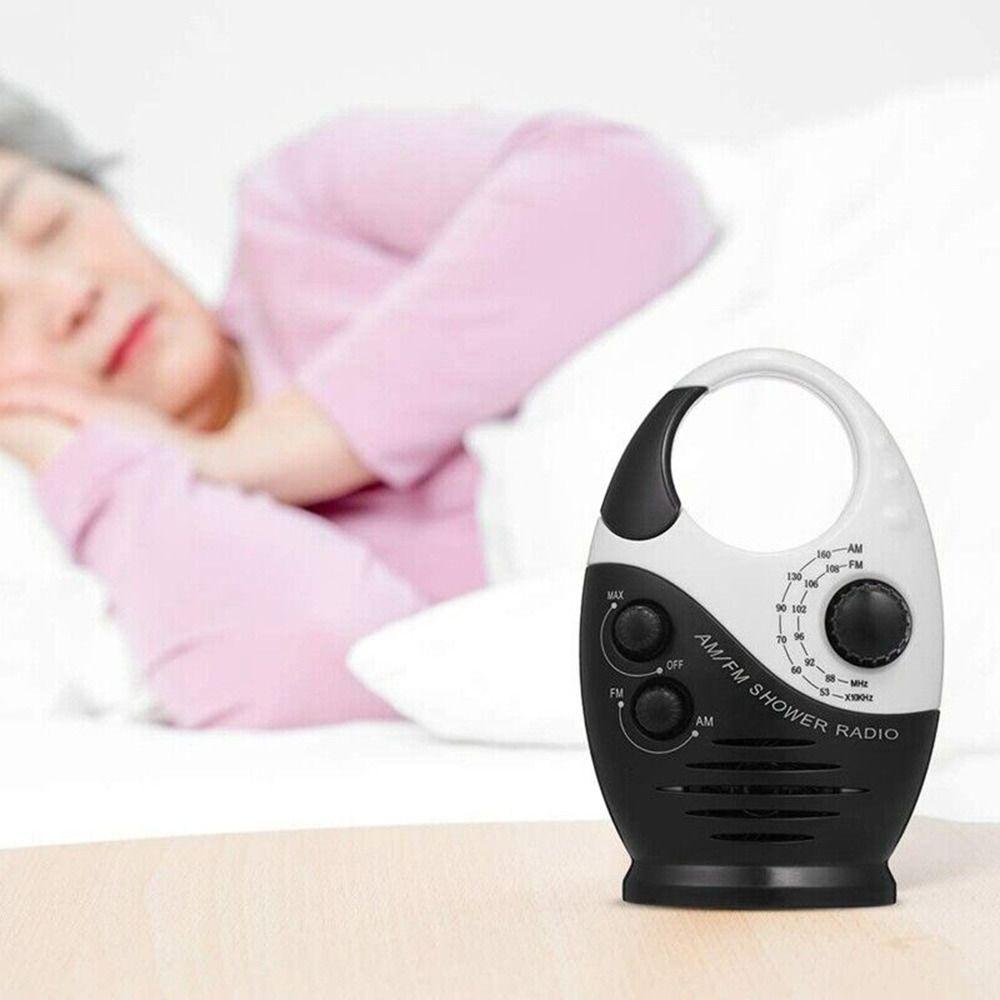 Музыкальное радио AM/FM-радио Встроенный динамик Радио для ванной комнаты Высококачественное радио для душа на открытом воздухе