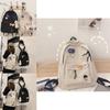 Doraemon Backpack For School With Breathable Nylon Material For Teens And Adults Special Characters Included