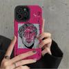 Модный художественный эстетический силиконовый чехол David для iPhone 11 12 13 14 15 Pro Max Mini SE X XS XR 8 7 Plus кожаный противоударный чехол