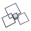 LED Ceiling Light Modern Geometric Shape Remote Control Decorative Lamp for Bedroom Living Room