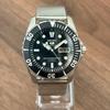 Б/у Новый ремешок SEIKO Автоматические Морской Еж Редкие Seiko 5 Sports SNZF17J1 Сделано в Японии День Дата Часы Работающие Черный Циферблат