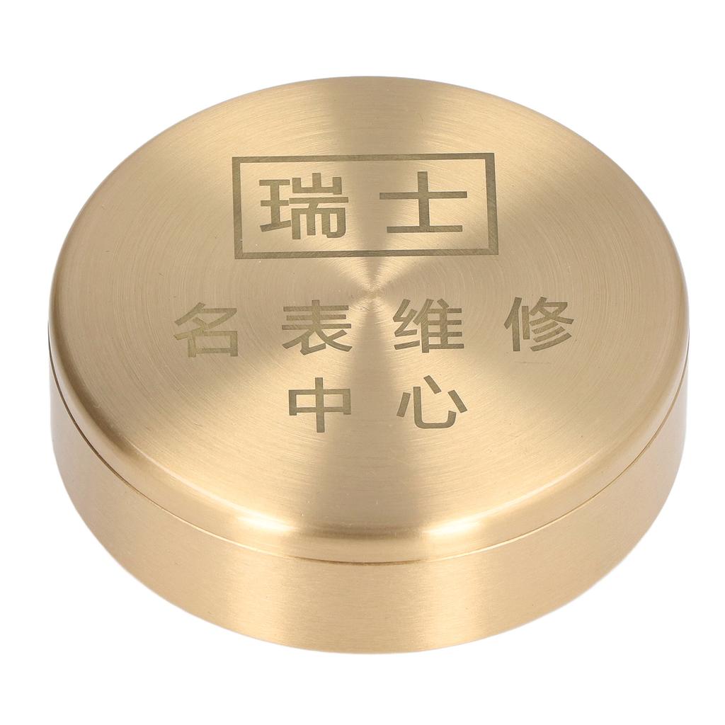 Горшок для промывки часового механизма маслом, латунь, отличная герметичность, портативный горшок для очистки часового механизма маслом