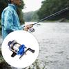 Mini Ice Fishing Reel Winter Metal Wheel Speed Right Sea Line Rotation Vessel Wheels Tackle Accessory Trolling Spinning Reel