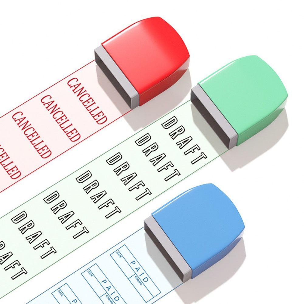 8 Pcs/set 5 Pcs/set Student Praise Teacher Auto-Refilling Stamp Set Teacher Supplies Kids Gifts