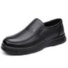 FashionSolid Color Cow Leather Dress Shoes for Men Fashion Casual Spring Autumn British New Designer Loafers Shoes Man