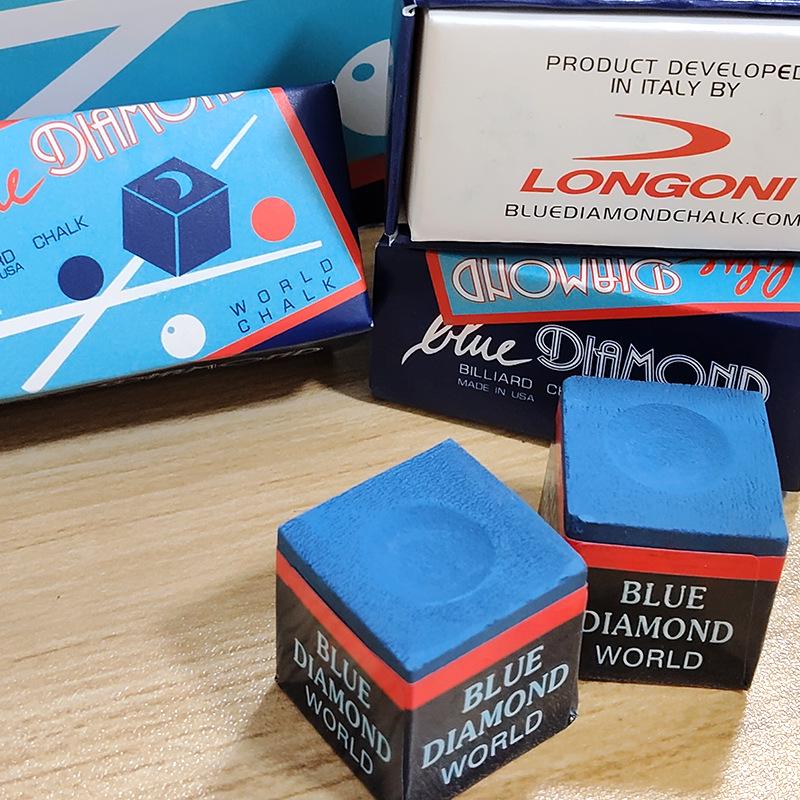 Blue Diamond Anti-Slip Billiard Cue Chalk