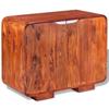 VidaXL Buffet Meuble de Rangement Bois d'acacia Massif 75 x 35 x 60 cm 243955