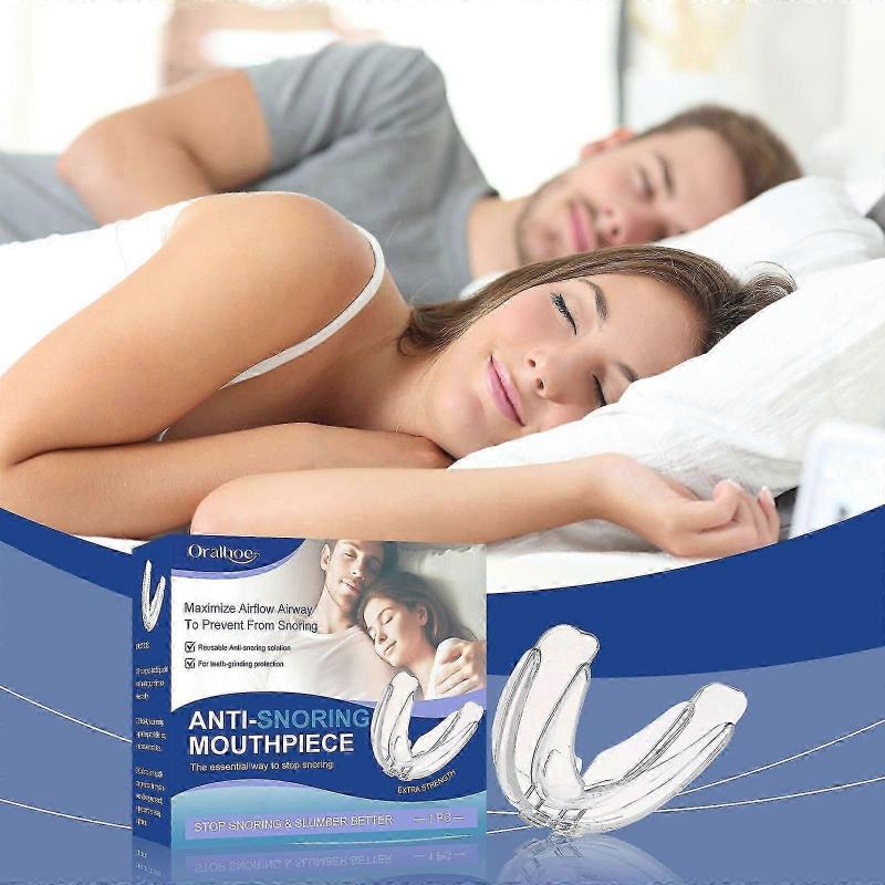 Comfortable Anti-Snoring Braces Improve Sleep & Breathing for Restful Nights