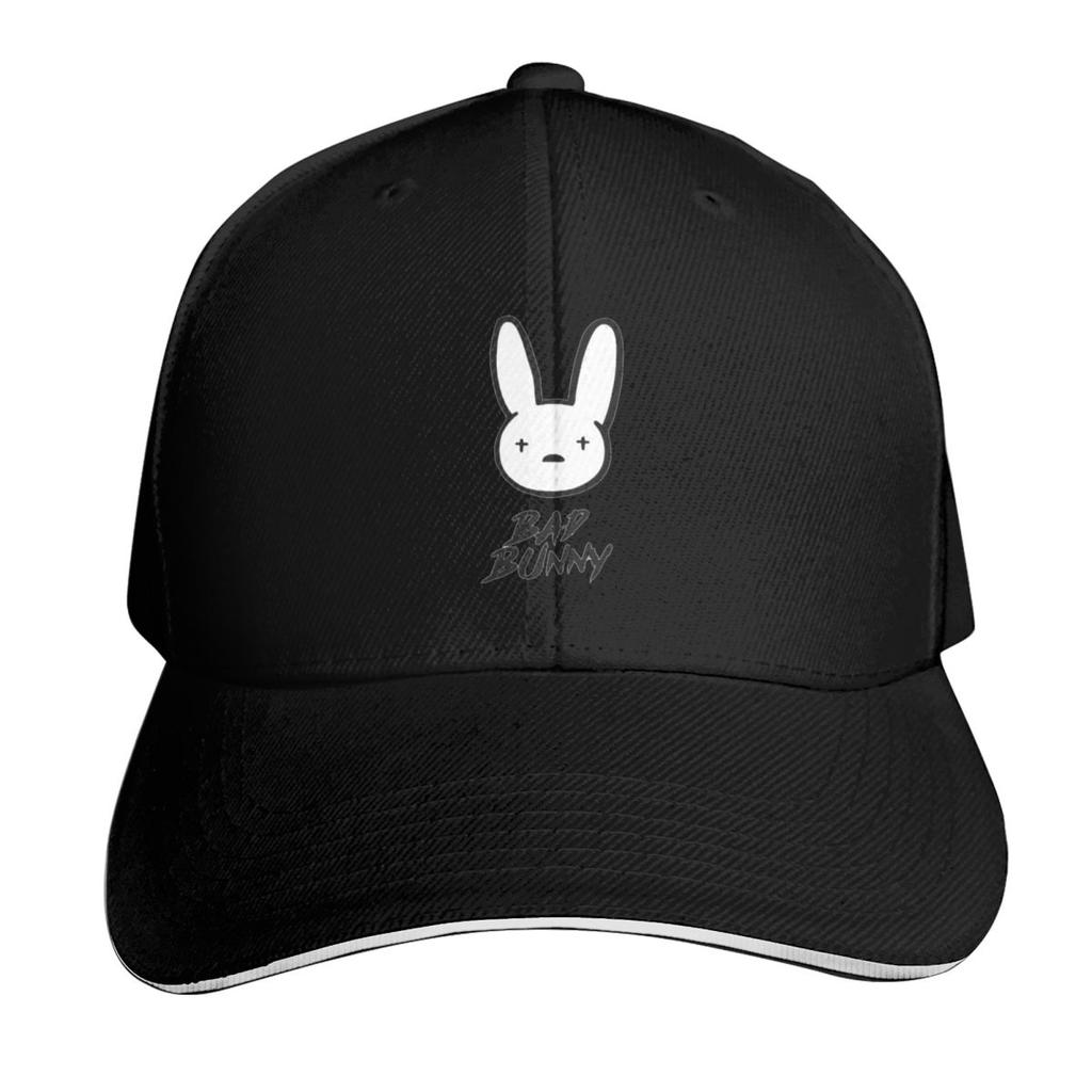 Bad Bunny Рэпер Реггетон Артист Кепка Модная Повседневная Бейсболки Регулируемая Шляпа Хип-Хоп Летняя Унисекс Бейсбольные Кепки