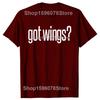 Got Fried Chicken Wings Food Image Lover Fun Tshirts Men Tshirt 100 Cotton Loose Oversized Crewneck Collar Hip Hop T Shirt