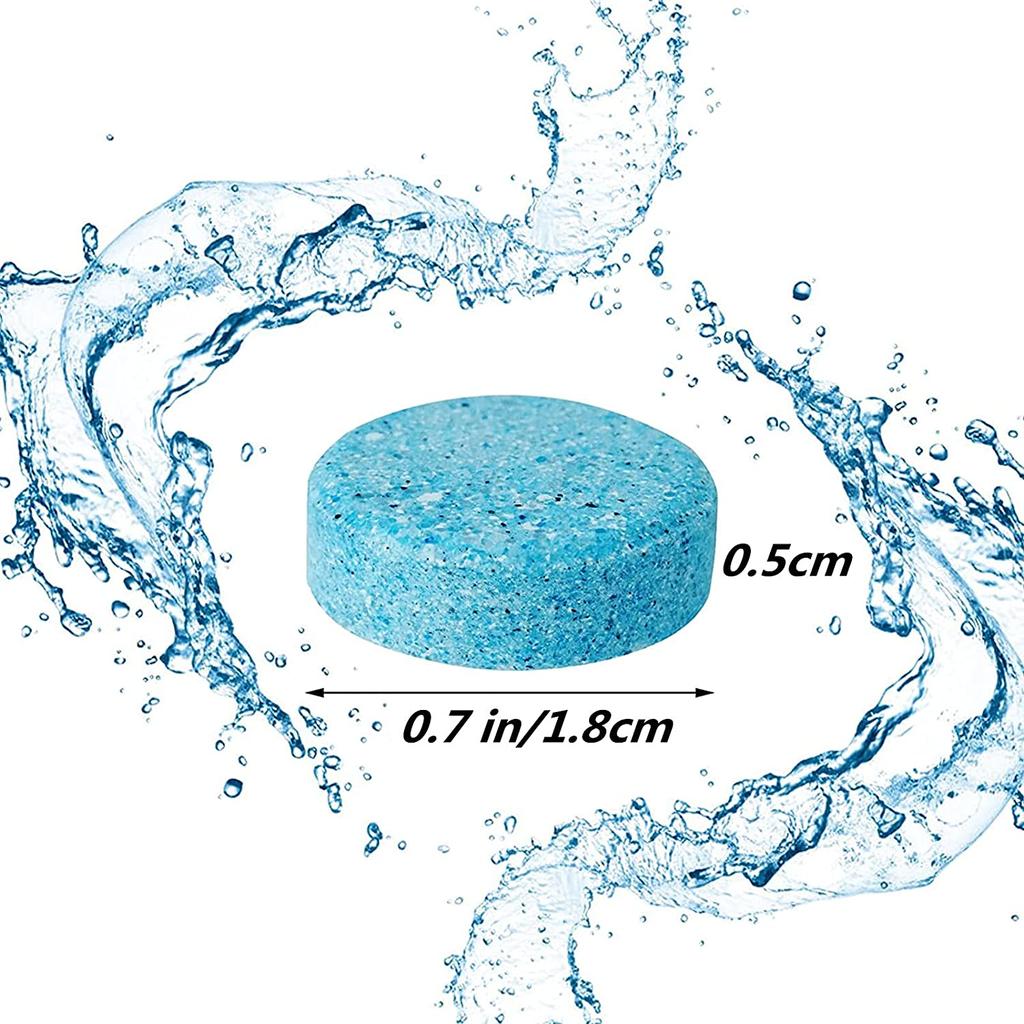 10 шт. Шипучие таблетки для чистки лобового стекла автомобиля Ультра-прозрачный очиститель для домашнего стекла Моющее средство для чистки туалета Концентрат