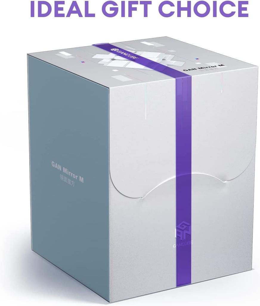 Продукт поставляется с сумкой GAN для удобного использования GAN Mirror M UV-покрытием, модель Purple cube puzzle mirror cube GANCUBE Gancube gan mirror m uv магнит в комплекте