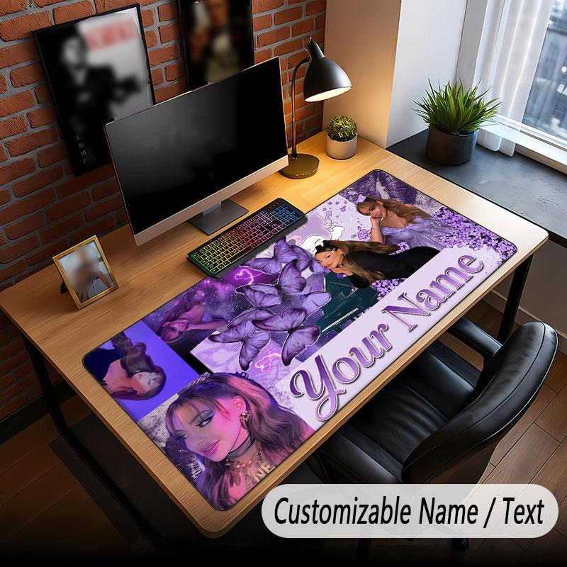 Custom Name Extended Mouse Pad,Ayliva Gaming Desk Mat For Home Office Desktop Decor