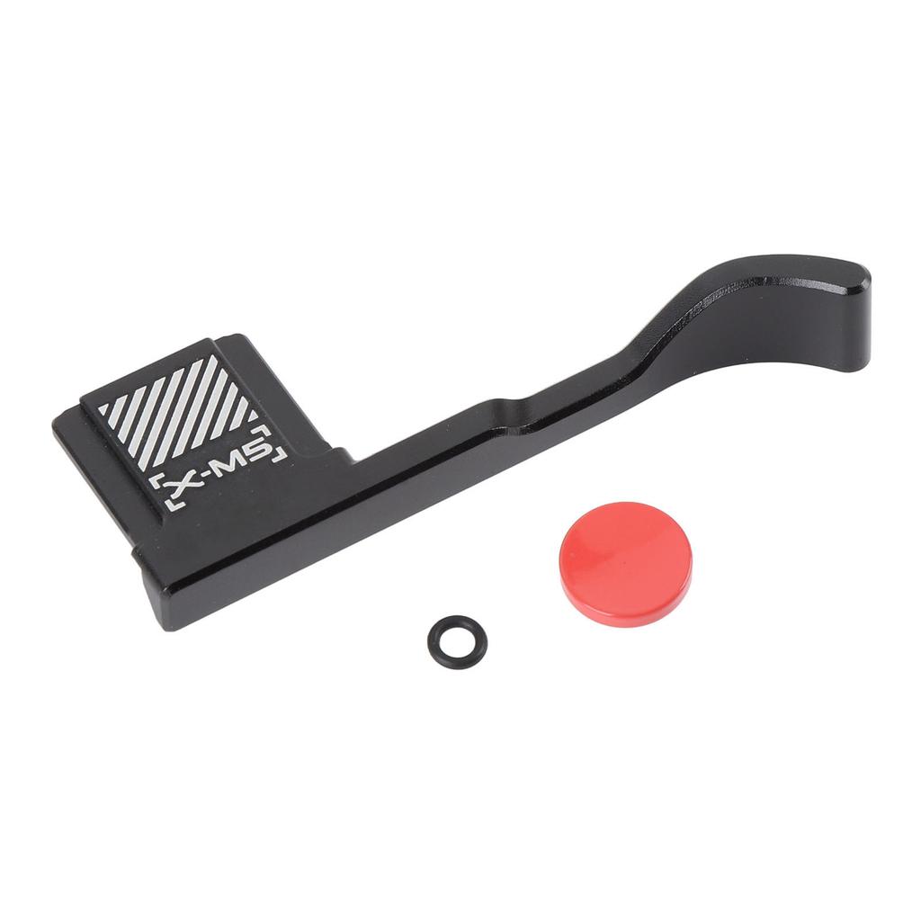 Camera Thumb Grip with Hot Shoe Cover Aluminum Alloy Metal Thumb Up Rest Grip with Shutter Release