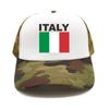 Italia Italy Italian Flag Trucker Cap Summer Unisex Cool Dad Hat Baseball Caps Unisex Outdoor Mesh Net Caps