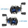 AK Plastic/Metal Wire Cup 7.2:1 High Speed Fishing Reel Left and Right Hand Bait Casting Reel Braking System 8kg Puller Magnetic Brake