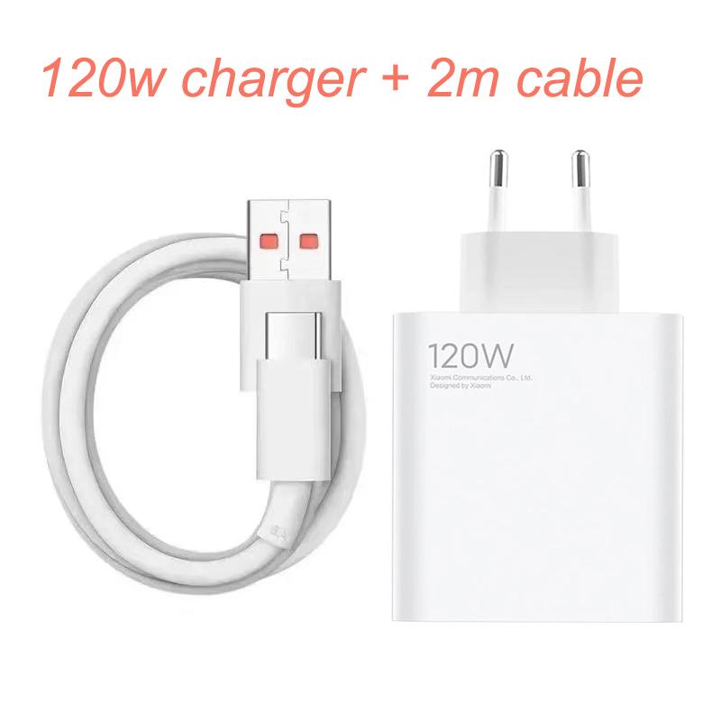 Зарядное устройство 120 Вт 6A USB Type C для Xiaomi Redmi K50pro Note 10 11 12Pro + 5G K50 Gaming Xiaomi 11T 12 13 Pro Poco F4 GT Mix 4 X5PRO