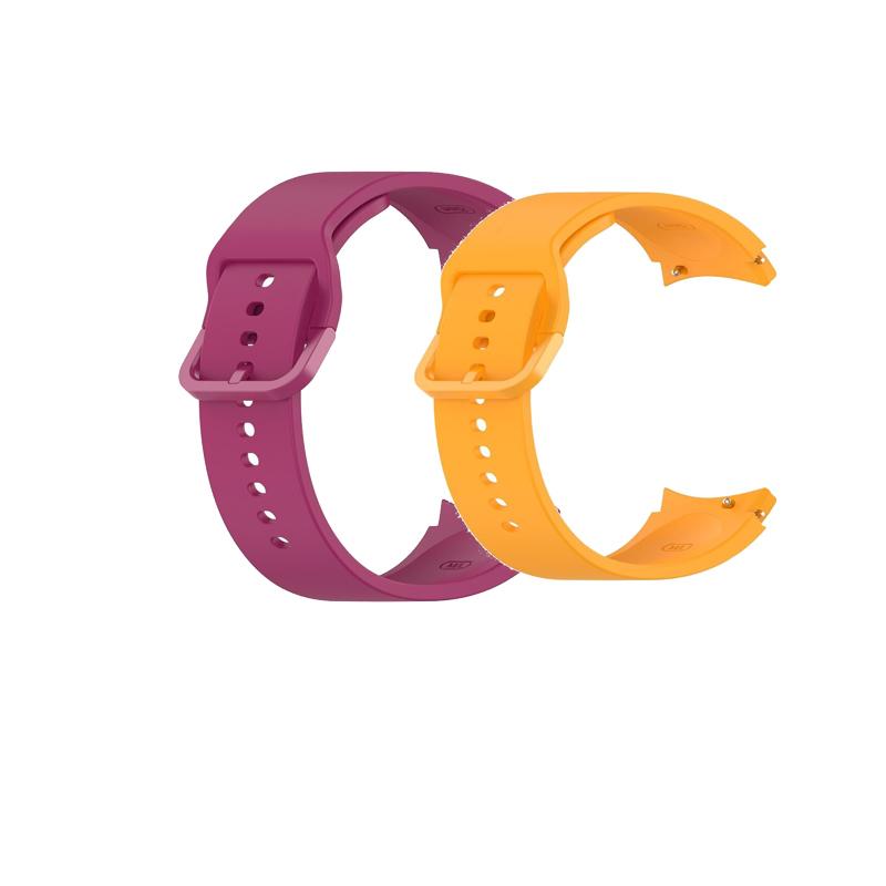 Soft Silicone Watch Band For Samsung Galaxy Watch 6 40mm 44mm Watch 6 Classic 43/47MM Anti-drop Belt Strap For Men Women Solid