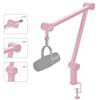 BOMGE Boom Arm Microphone Stand - Adjustable Heavy-Duty Suspension Boom Scissor Arm Stand with Cable Management Channel and Desk Clamp for