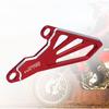 Rear Brake Disc Guard+Front Sprocket Cover Guard Protector CNC for CR250R 2002-2007 / CRF250R 2004-2009 / CRF250X 2004-2017