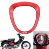 DOMOPAY FOR Cross Cab CC110 CC 110 Motorcycle Accessories Protective Cover Fit Dashboard Instrument Frame Cover Trim (Red)