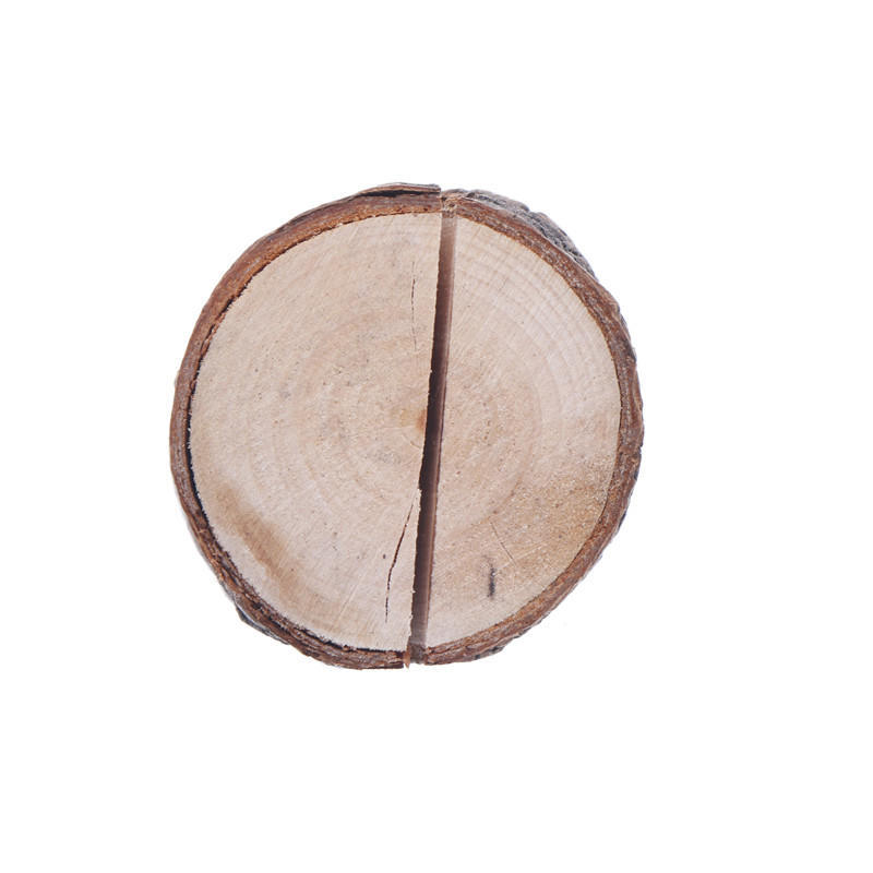 10X Wooden Party Table Number Stand Place Name Card Holder Decoration Decor