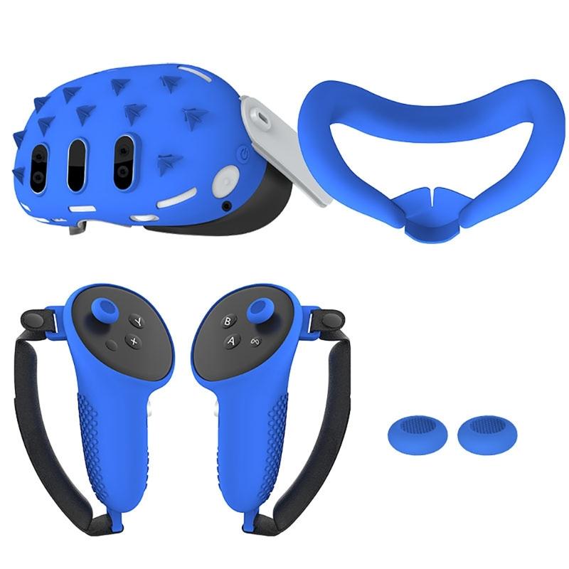 Необходимые 4 шт. аксессуаров для защиты VR-гарнитуры, рукоятки контроллера, колпачка джойстика, лицевых интерфейсов VR, кронштейна контроллера