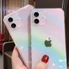 Красочный розовый Радужный прозрачный чехол для телефона для Iphone 14 Pro Max 13 12 11 X Xs Xr 7 8 Plus Mini Fashion Мягкий противоударный чехол