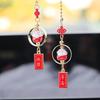 Ceramic Cat Fortune Cat Interior Cat Car Hangings Decor Fortune Cat Car Pendant Lucky Cat Lucky Cat