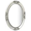 VidaXL Wall Mirror Baroque Style 50x70 Cm Silver 320354
