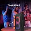 Speaker Dust Cover with Mic Pocket Padded Speaker Protective Cover Foldable Speaker Carry Bag for JBL PARTYBOX 310/320 Accessory