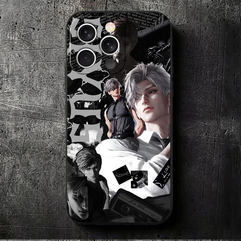 Love And Deepspace Sylus Soft Phone Case for iPhone 16 16E 17 Air 15 Pro Max 14 Plus 13 Mini 11 12 7 Black Cover Back Shell
