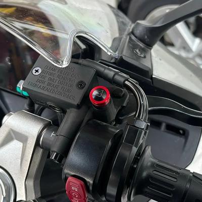 2 шт. Для Triumph Trident 660 Tiger 800 900 GT speed triple 1050 street triple 675/R Мотоциклетная заглушка отверстия зеркала Винты Болты Крышка