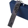 Wooden Wooden Bookmark Black Red Carving Mahogany Learning Stationery Office Supplies