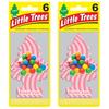 Освежитель воздуха Little Tree 6 шт. [Жвачка] Отличный набор по выгодной цене