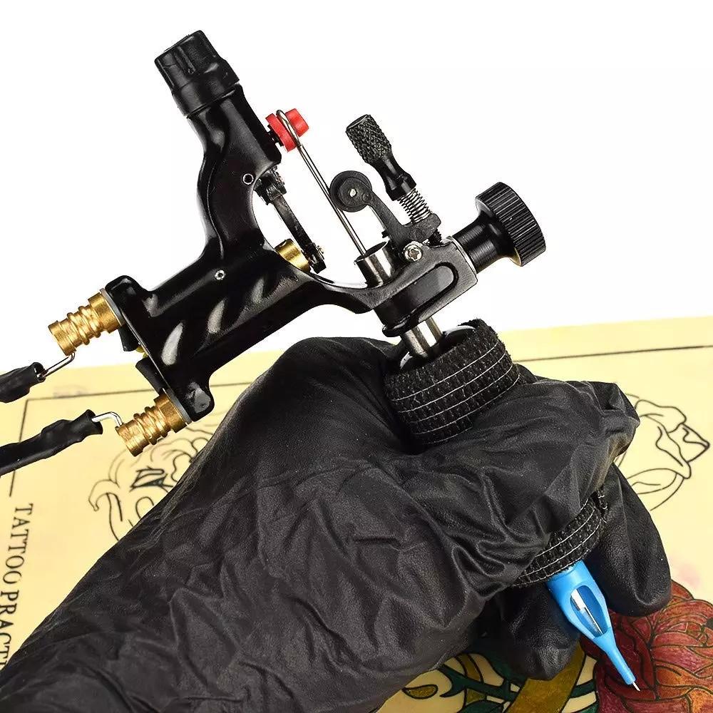 24 шт. нетканые материалы, одноразовые самоклеящиеся эластичные ручки для татуировок, 2,5*5 см, разные цвета