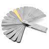 32 Blades Feeler Gauge Metric 0.040.88mm Thickness Stainless Steel Gap Measurement Tool