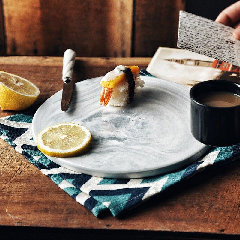 Керамическая разделочная доска для сыра, кондитерские изделия, ужин, торт, десертная тарелка, сервировочный поднос, разделочная подставка, коврик, посуда