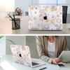 Coque de protection pour MacBook Pro - Multicolore - 14 Pouces - Ultra Slim - Motif Floral - 2024 2023 2021