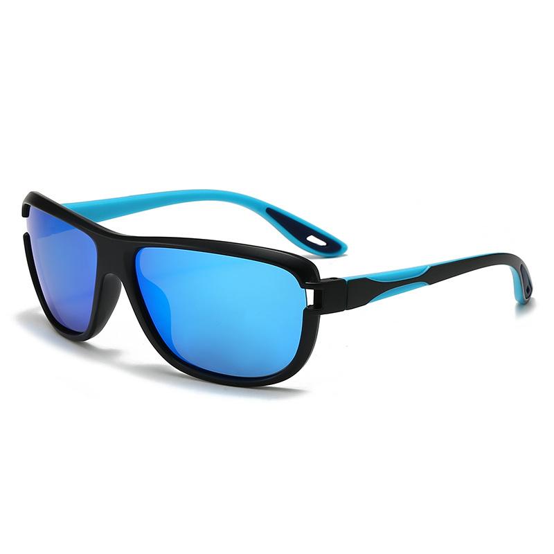 Модные поляризованные солнцезащитные очки, полые цветные солнцезащитные очки, ветрозащитные спортивные очки для езды на открытом воздухе