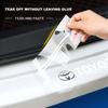 Наклейка на порог автомобиля Защитная пленка от царапин Прозрачная Для Toyota Prado Aqua Hilux Rav4 Camry Prius TRD Venza GR