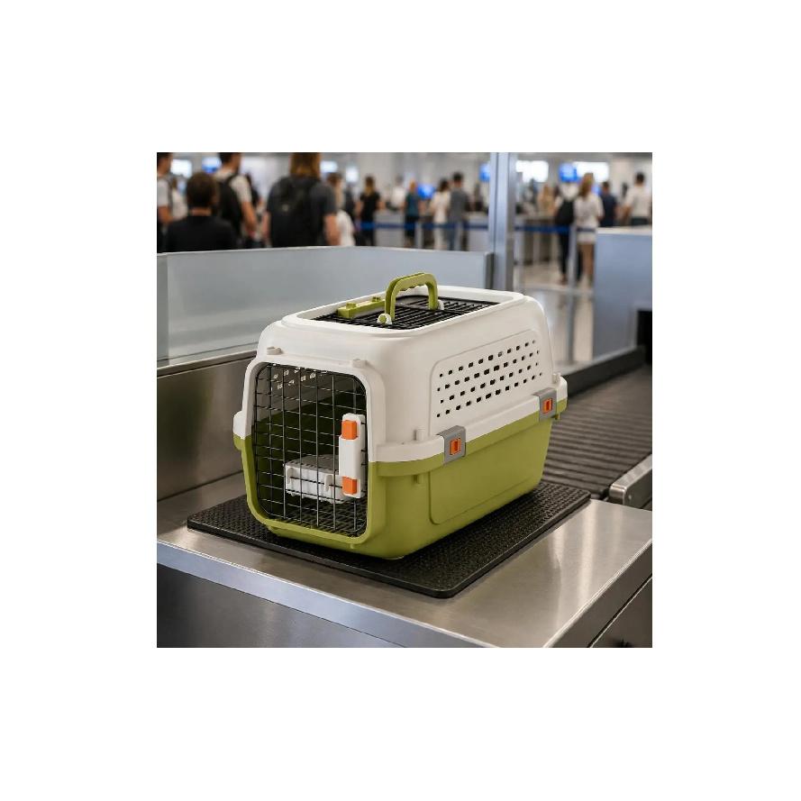 Hartschalen-Haustiertransportbox Verriegelungsriegel Hartschalen-Haustiertransportbox Haustiertransport Oben zu Öffnend Robust