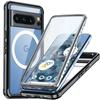 Магнитная зарядка Водонепроницаемый чехол IP68 для Google Pixel 9 Pro Google Pixel 8Pro Ударопрочный Защита от падений Чехол Дайвинг Плавание Открытый спорт