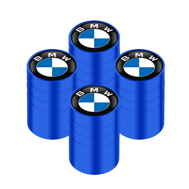 For BMW M X1 X3 Q8868 4pcs Car Wheel Tire Valves Tyre Air Caps Case For BMW M Power Performance F10 F31 E36 E39 E87 E90 X5 Car interior stickers