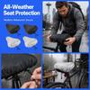 4PCS Washable Bicycle Saddle Cover 210D Oxford Fabric Bike Seat Rain Cover  Mountain Bike Protection