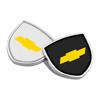 Metal Emblem Auto Decor Decals Reflective Car Window Wiper Stickers for Chevrolet Colorado Cruze Spark Captiva Malibu Trax Aveo
